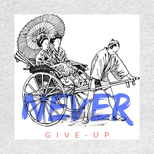 never give up by brightakStudio